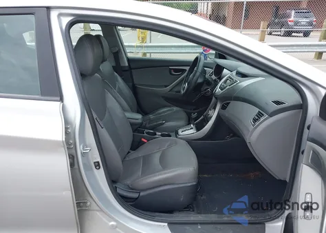 2012 Hyundai Elantra Limited (Ulsan Plant) из США, поврежденный, VIN KMHDH4AEXCU250592